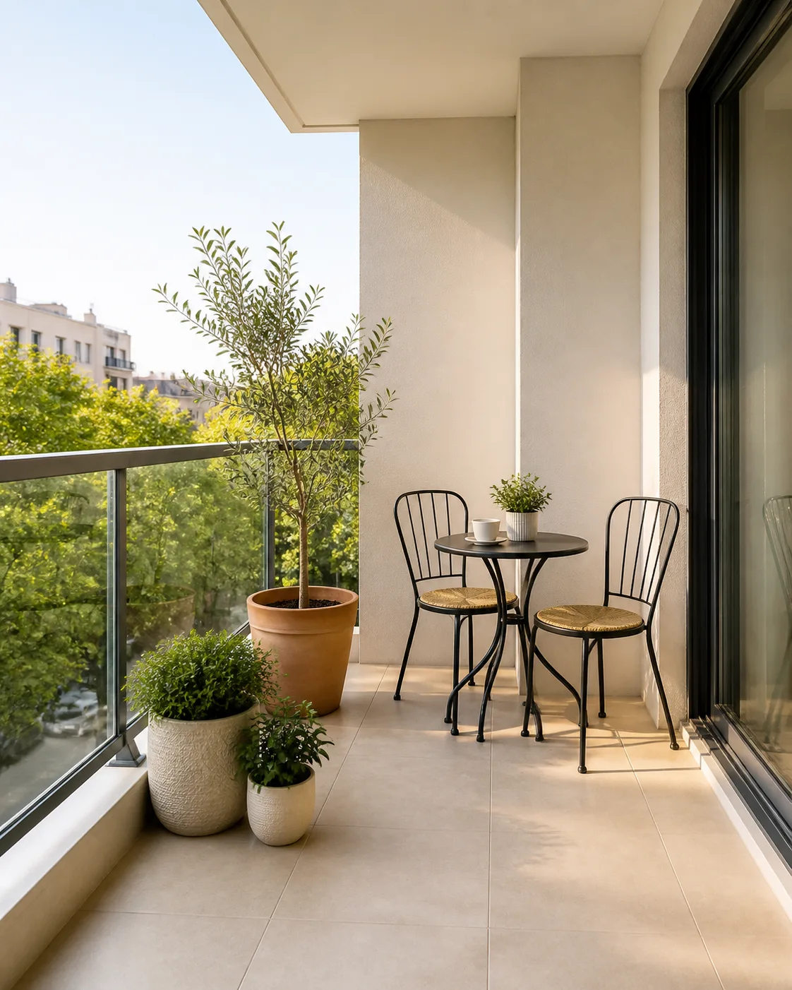 Morning Light Balcony Virtual Staging