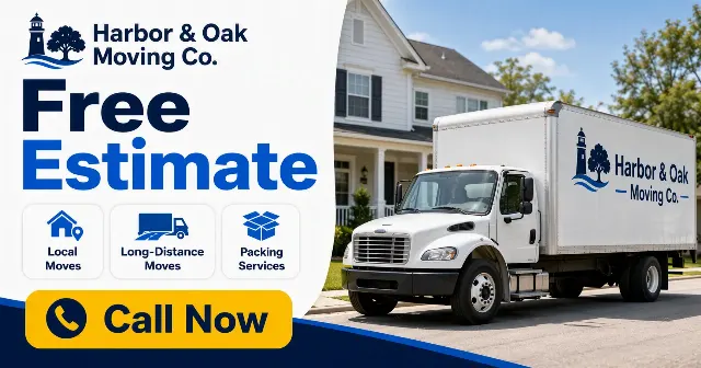 Moving Company Facebook Service Ad