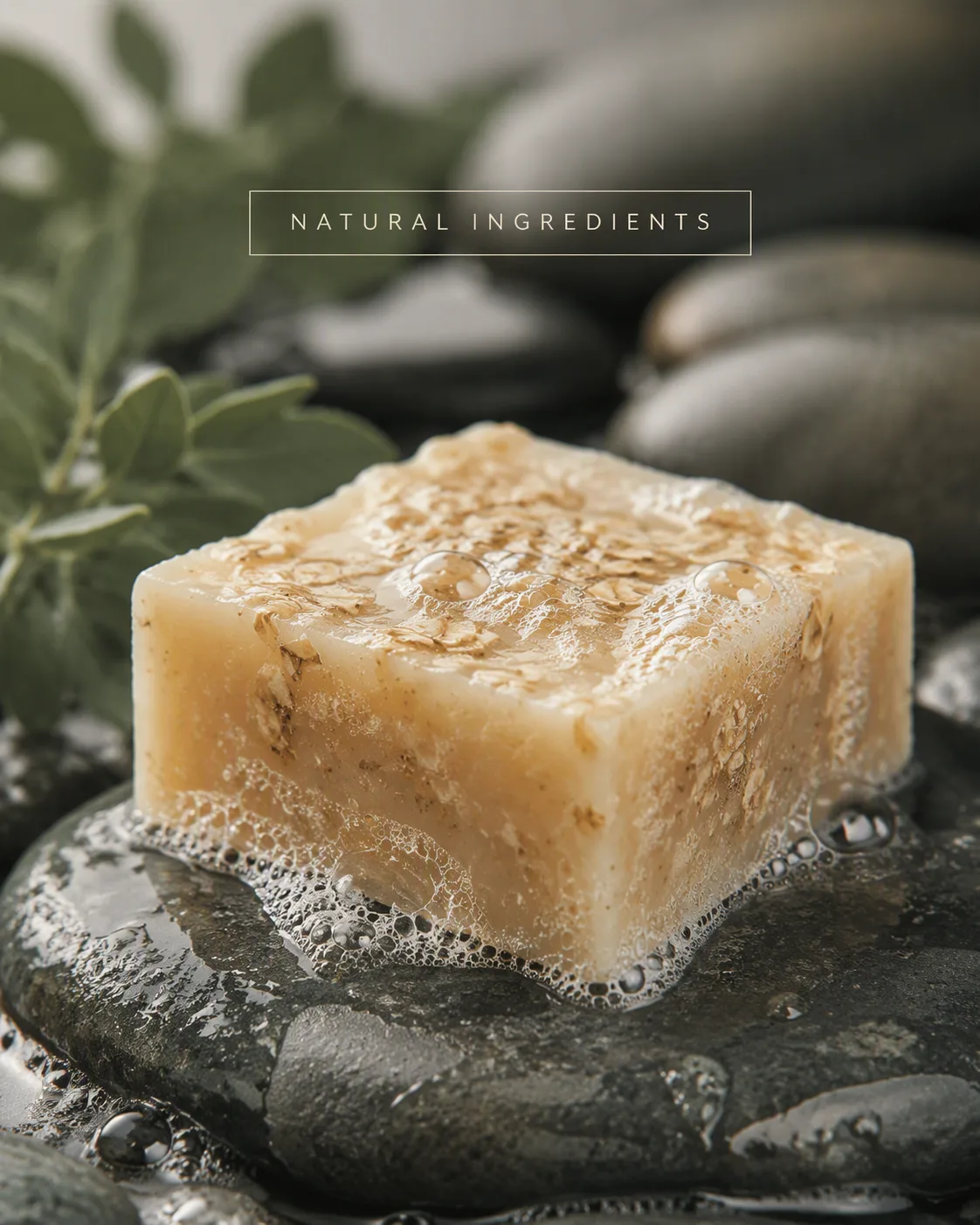 Natural Ingredients Organic Soap Ad