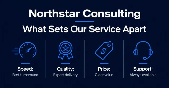 Navy Agency Service Comparison LinkedIn Post