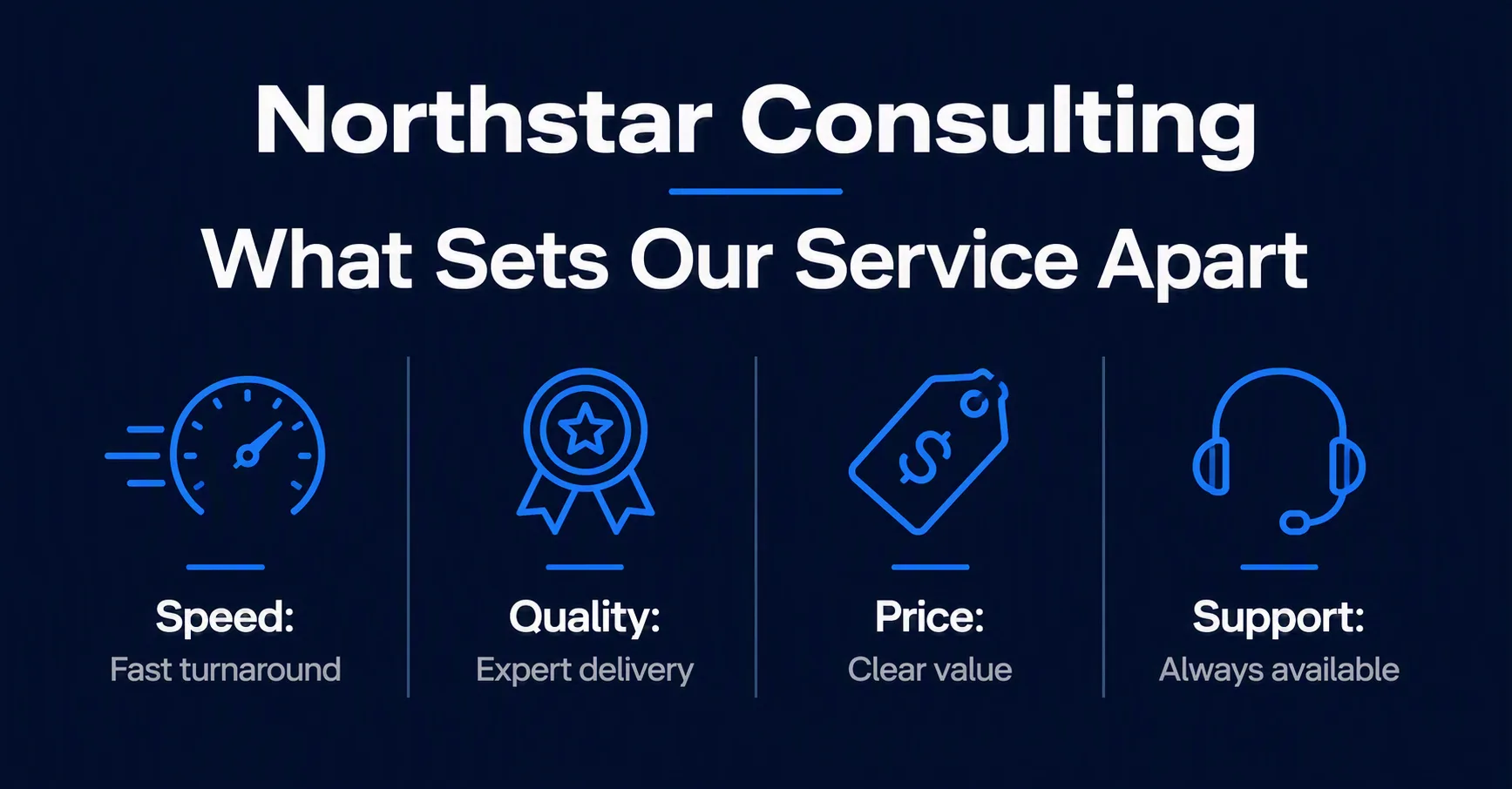 Navy Agency Service Comparison LinkedIn Post