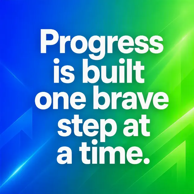 Neon Gradient Motivational LinkedIn Quote