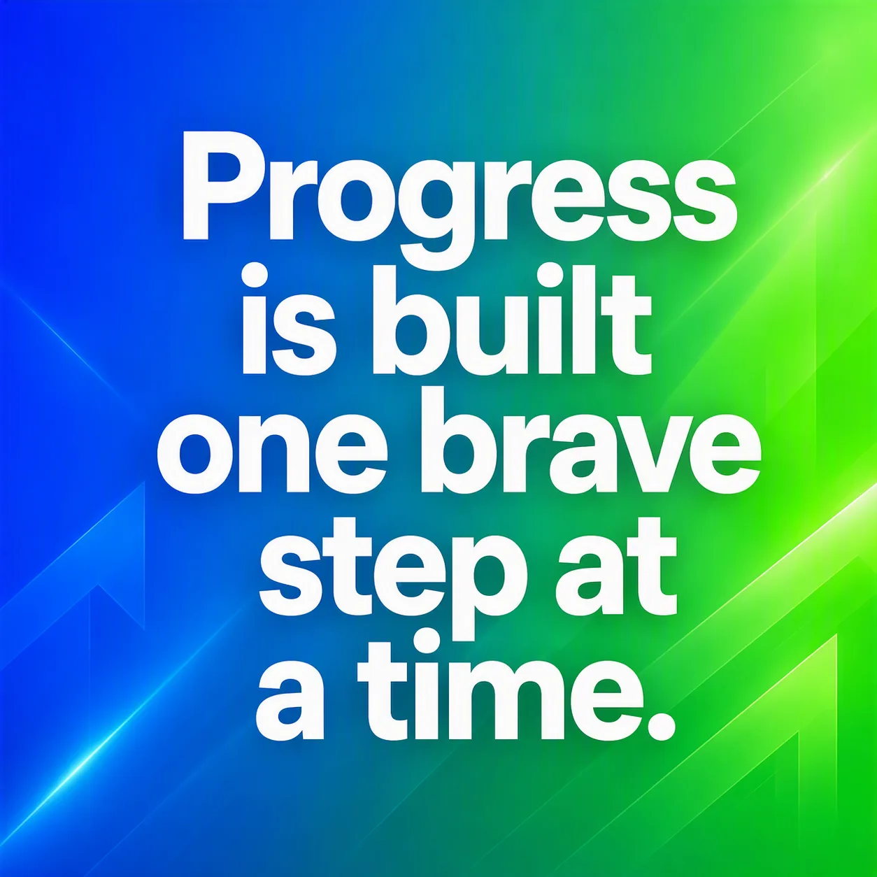 Neon Gradient Motivational LinkedIn Quote