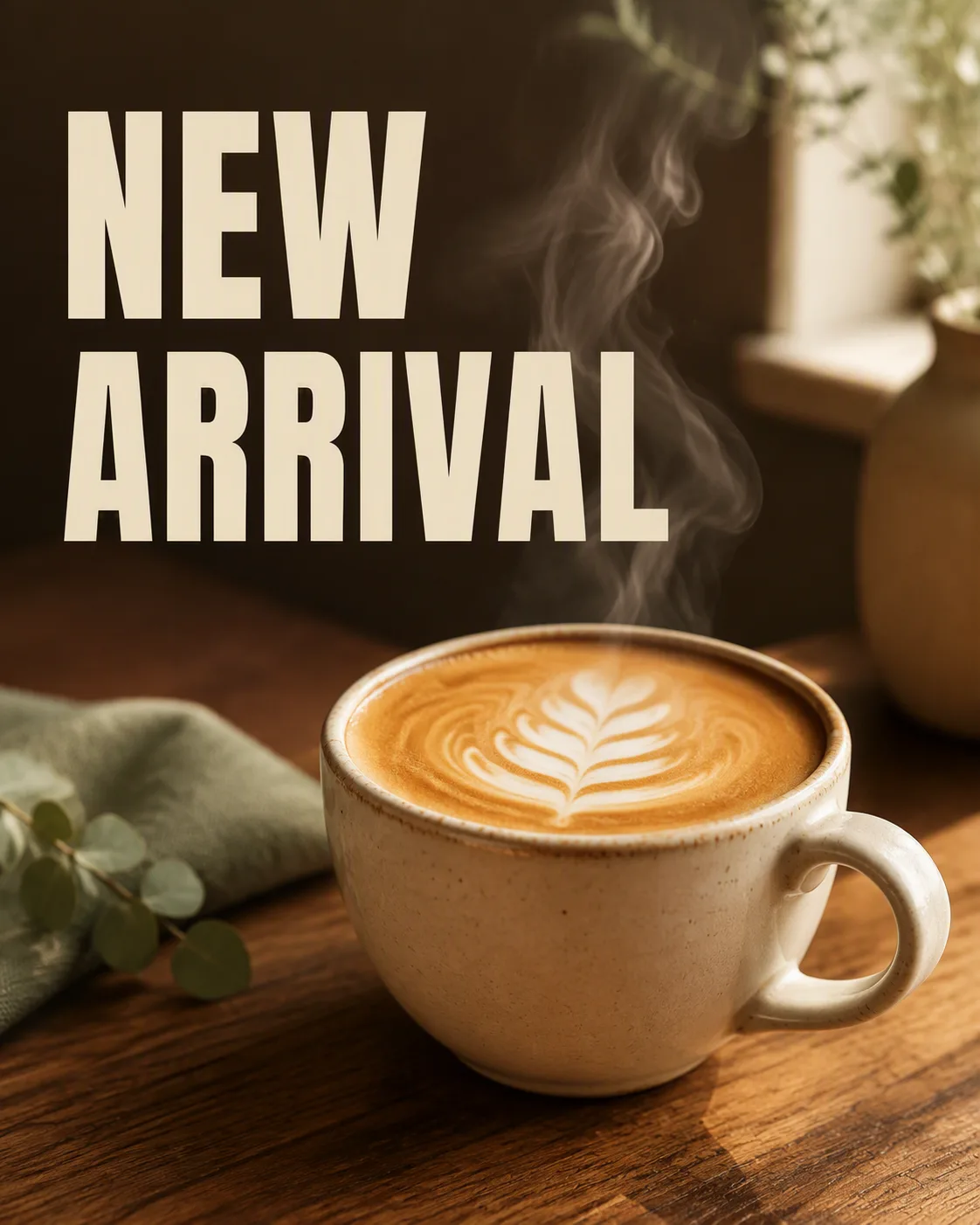 New Arrival Coffee Instagram Ad