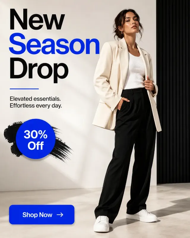 New Season Fashion Instagram Ad