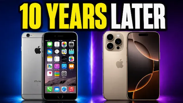 Old Vs New Phone YouTube Thumbnail