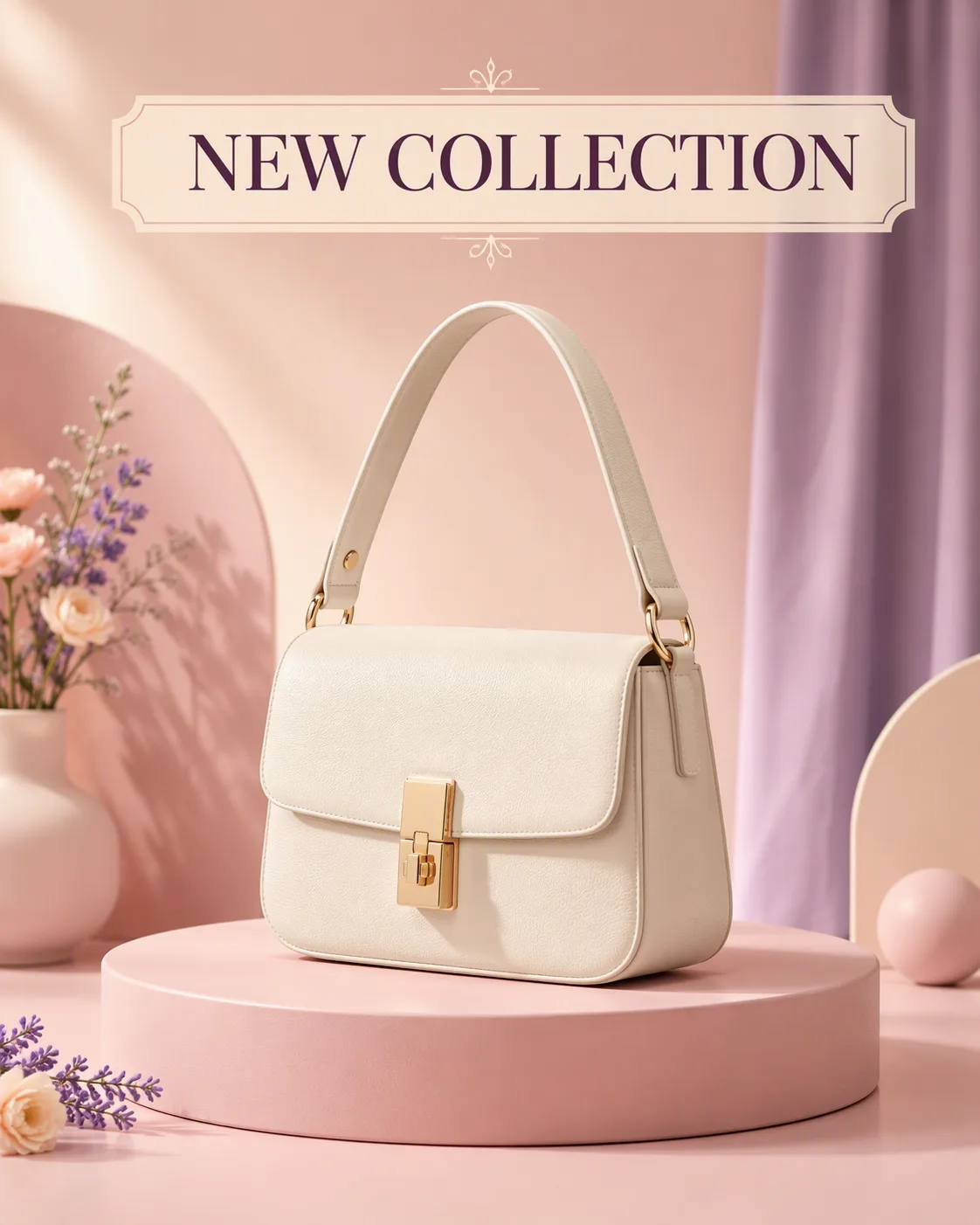Pastel Handbag Instagram Ad Banner