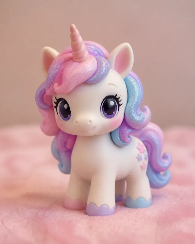 Pastel Unicorn Collectible Figurine