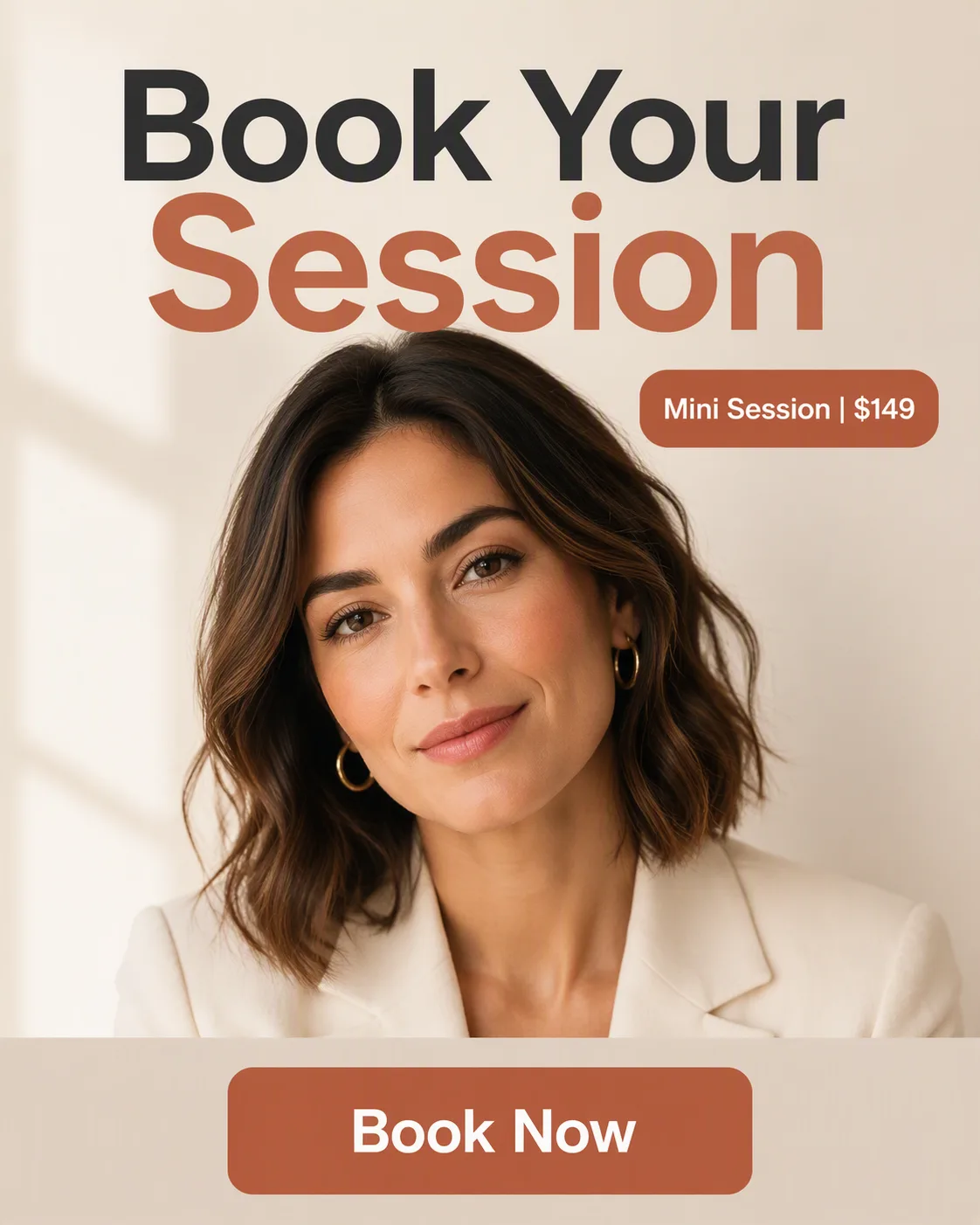 Photography Studio Instagram Booking Ad