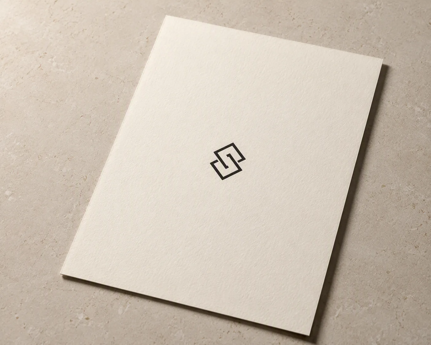 Premium Letterhead Logo Mockup