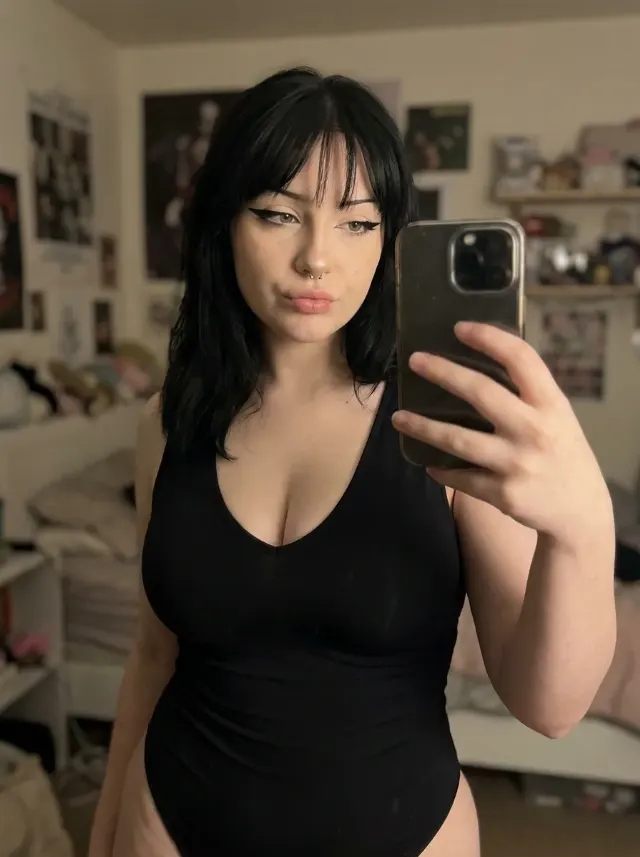 Realistic Bedroom Phone Selfie Portrait