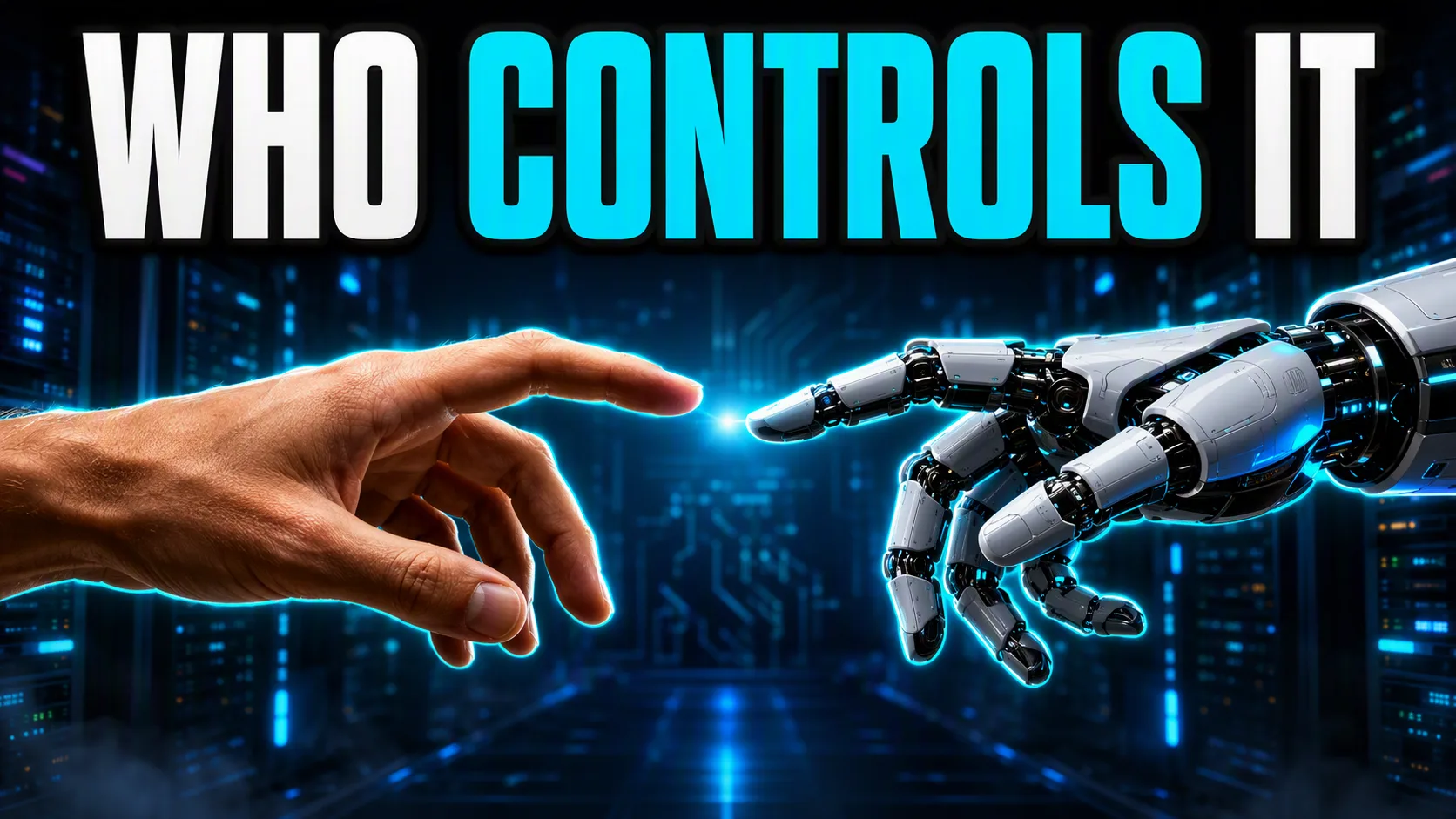 Robot And Human Hands AI Documentary Thumbnail