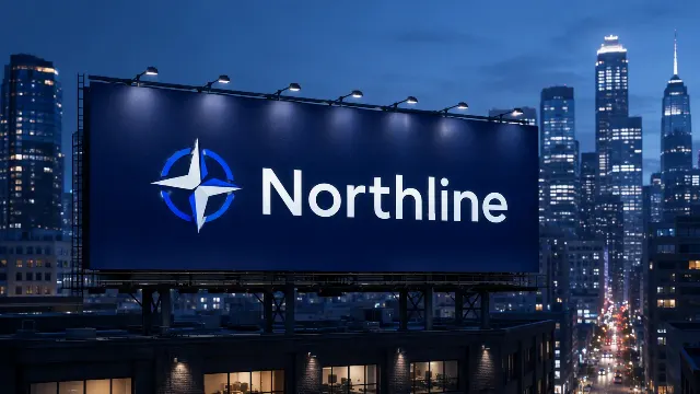 Rooftop Billboard Logo City Mockup