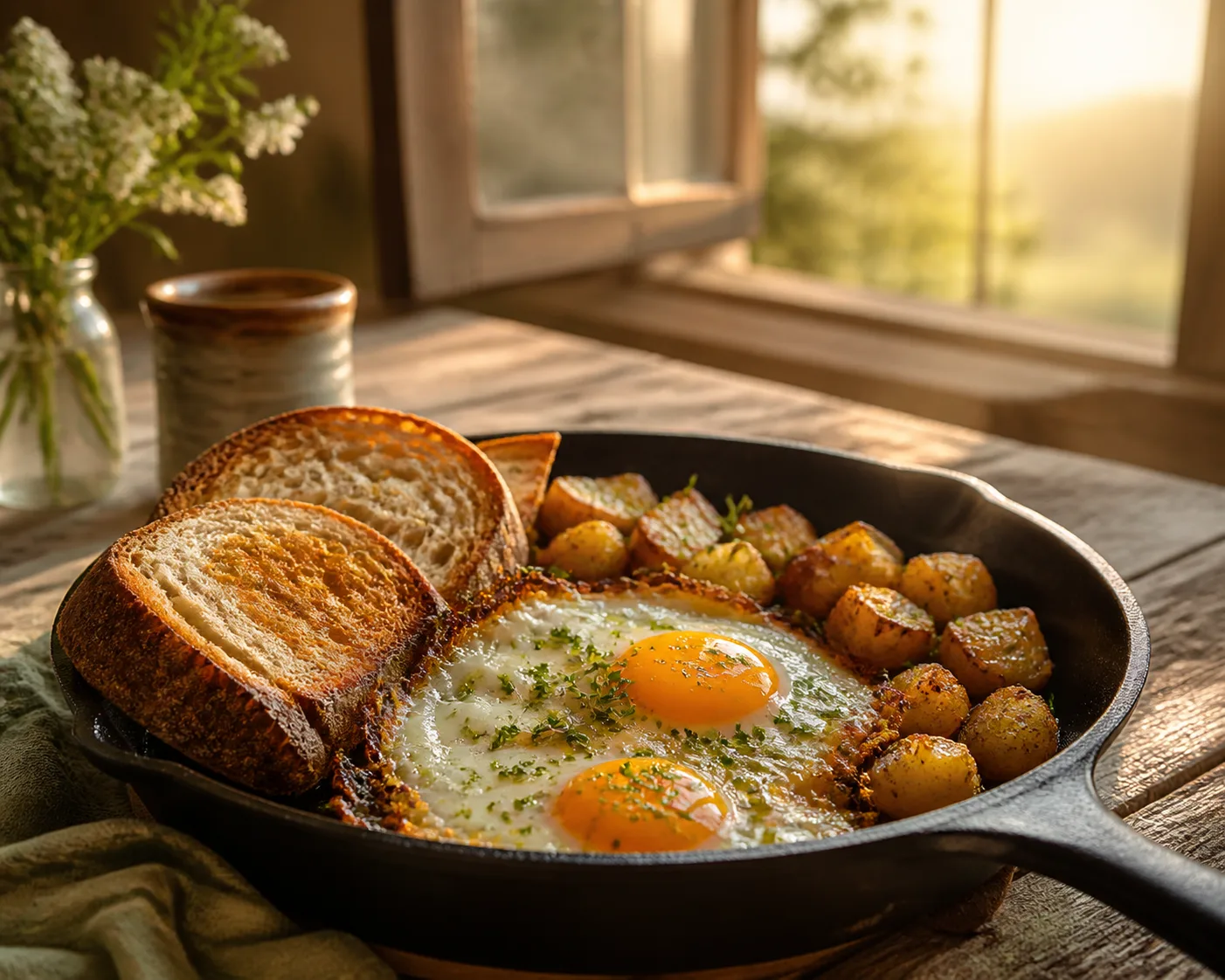 Rustic Farm Breakfast Skillet Photo