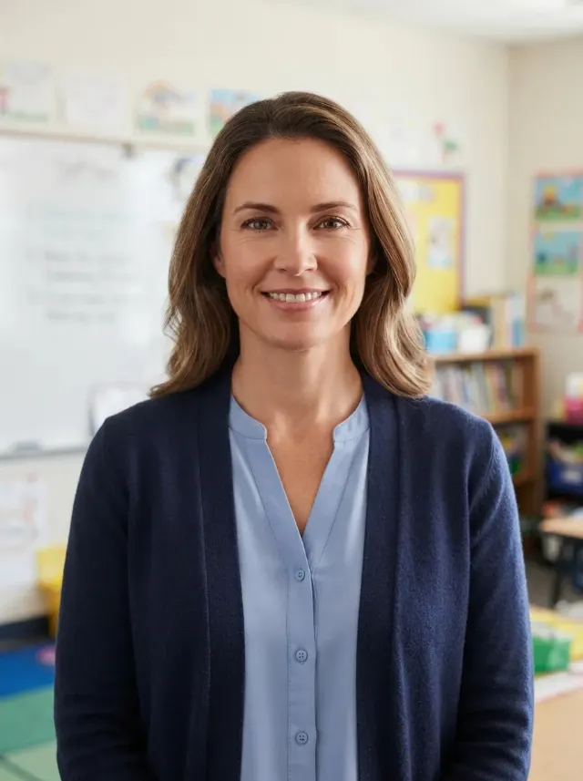 School Teacher Staff Directory Portrait