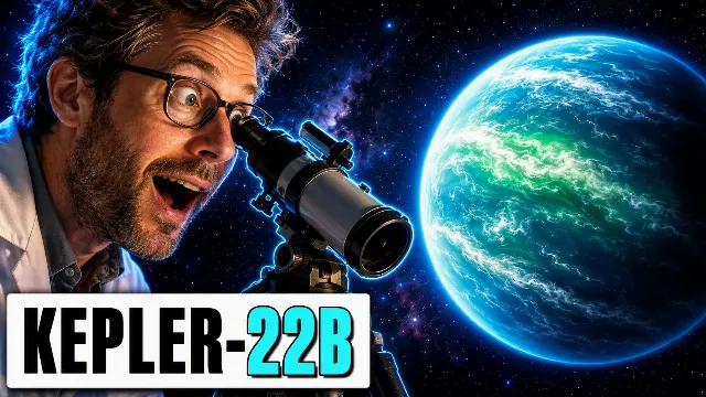 Scientist Telescope Space YouTube Thumbnail