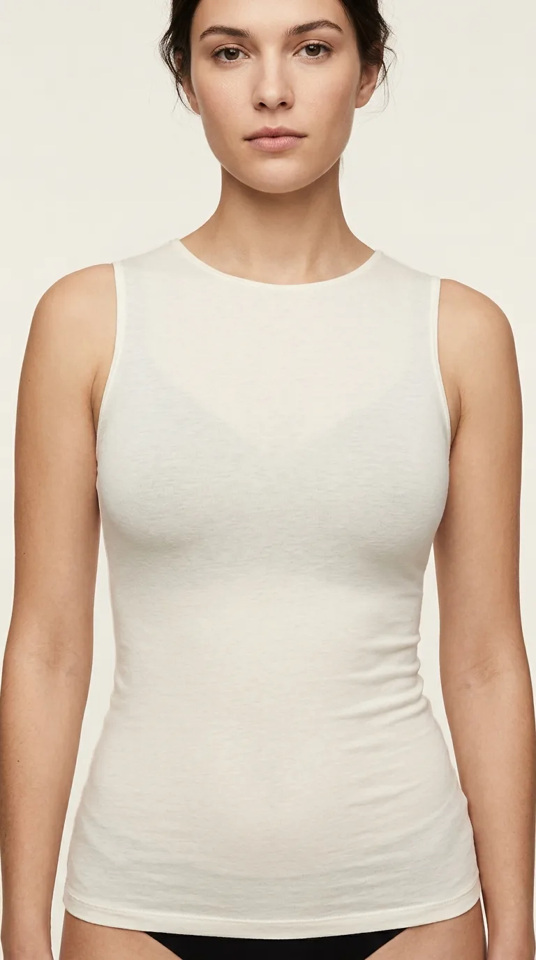 Seamless Bra Under Thin Top Catalog Photo