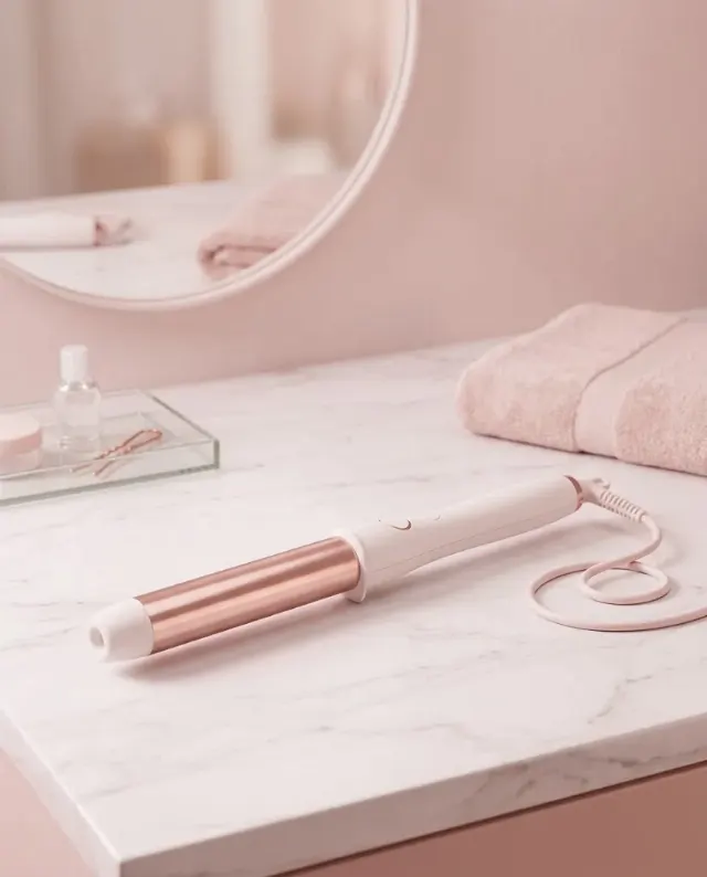 Soft Pink Vanity Hair Tool Advertisement