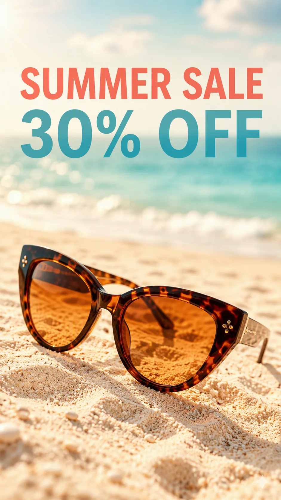 Summer Sunglasses Sale Instagram Story