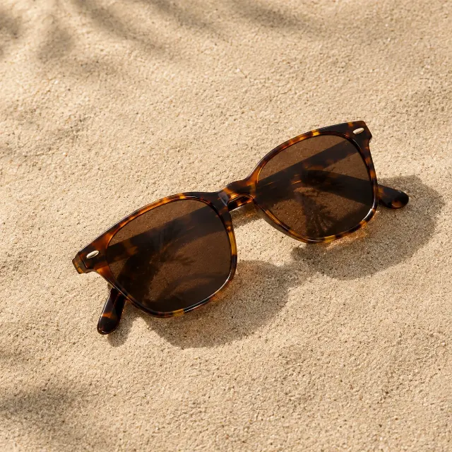 Sunny Sandy Surface Sunglasses Photo