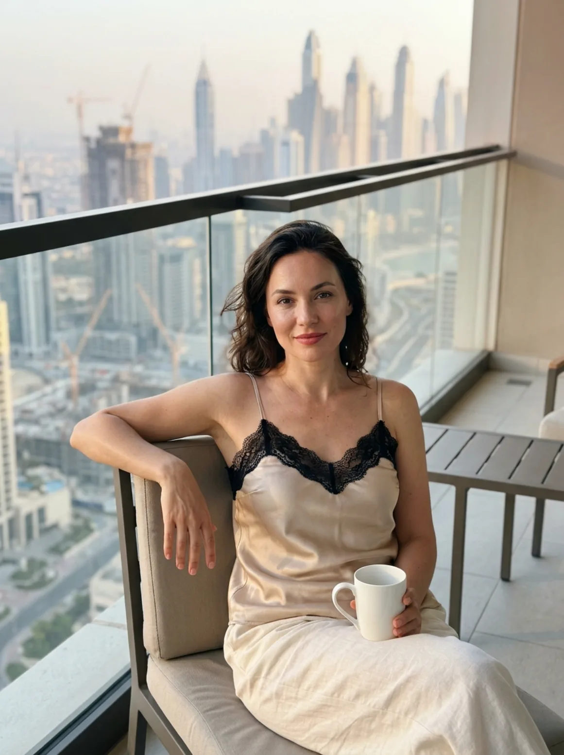 Sunrise Hotel Balcony Influencer Photo