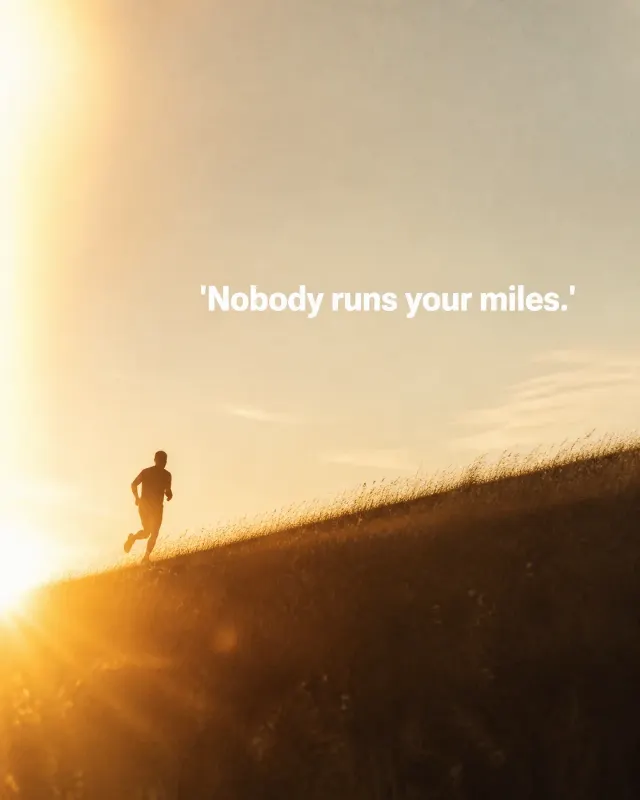 Sunrise Runner Motivational Quote Post