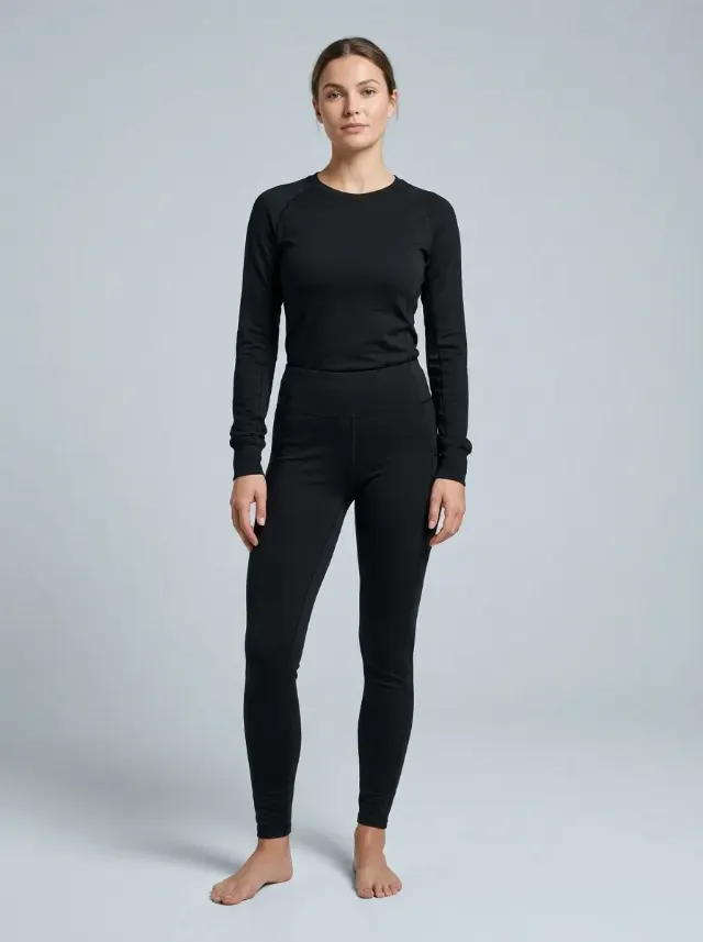 Thermal Activewear Full Body Model Photo
