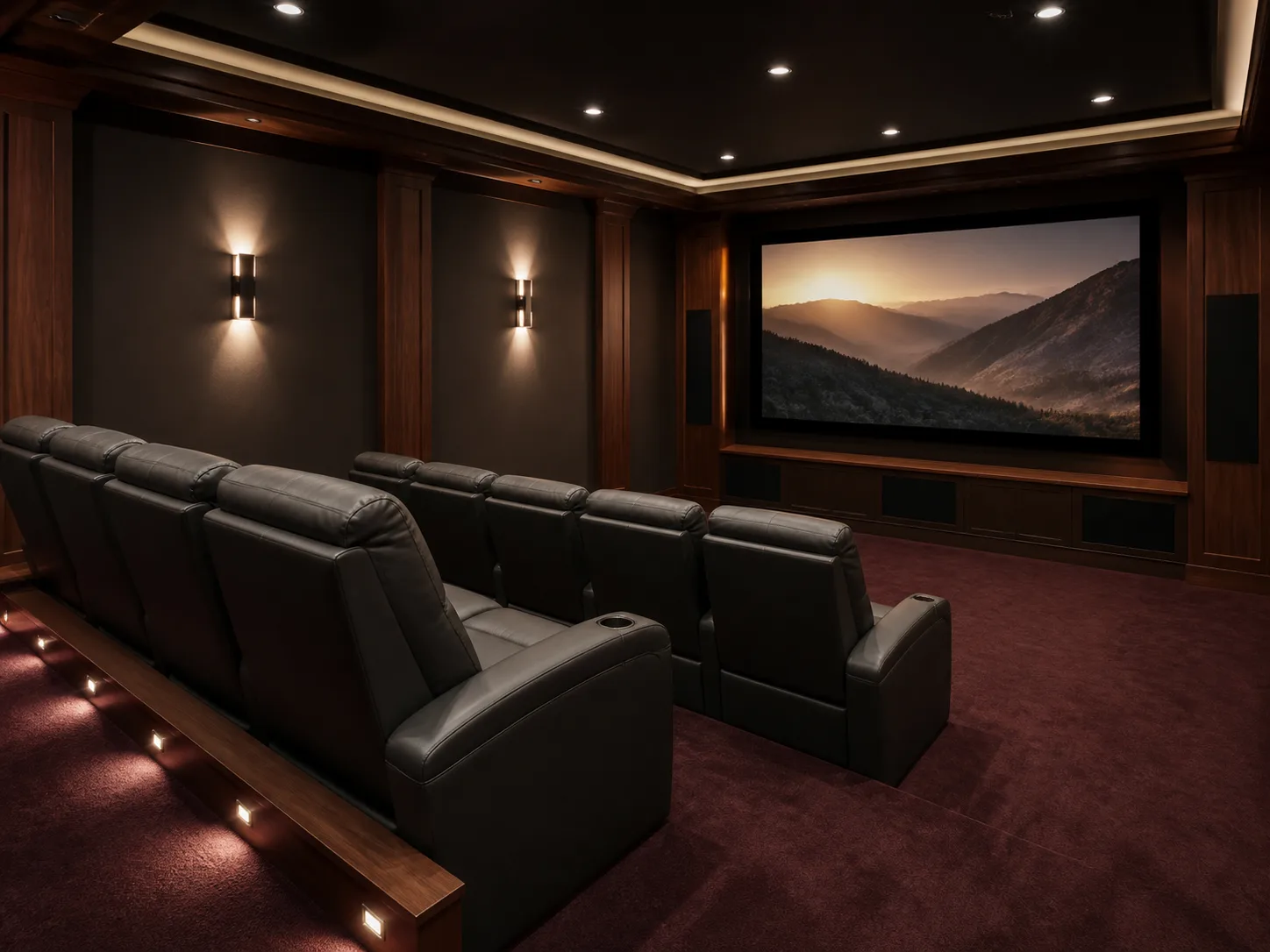 Tiered Seating Home Theatre Listing Photo