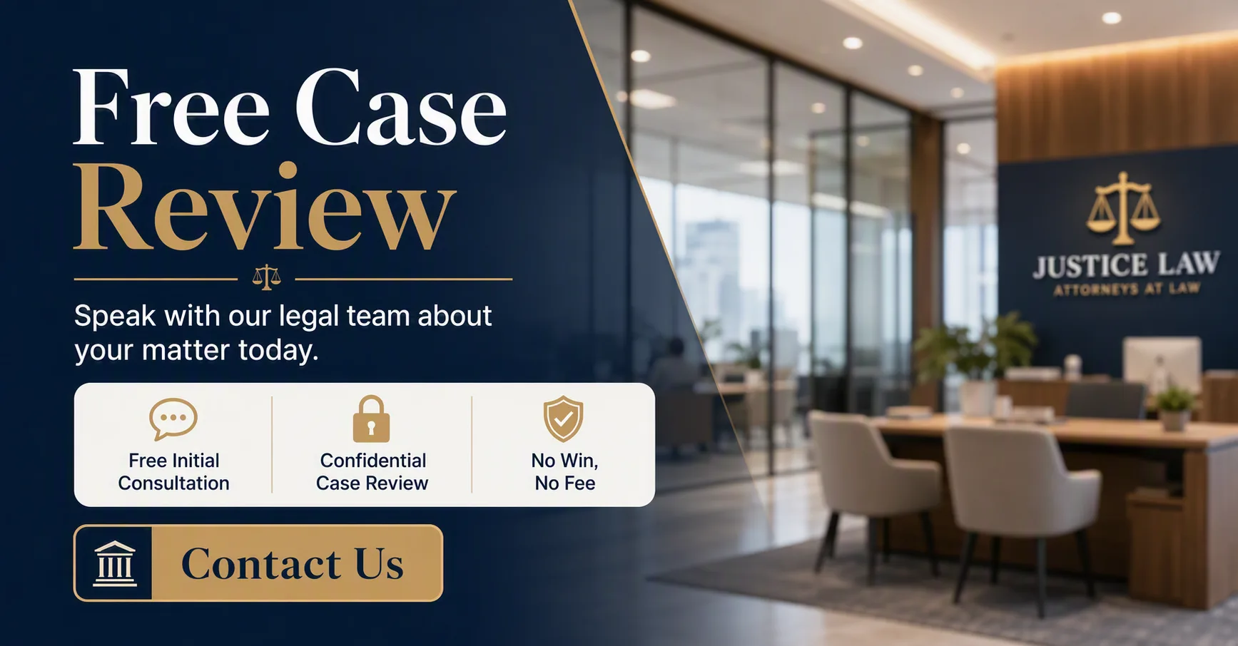 Trustworthy Law Firm LinkedIn Ad