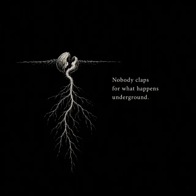 Underground Seed Quote Illustration