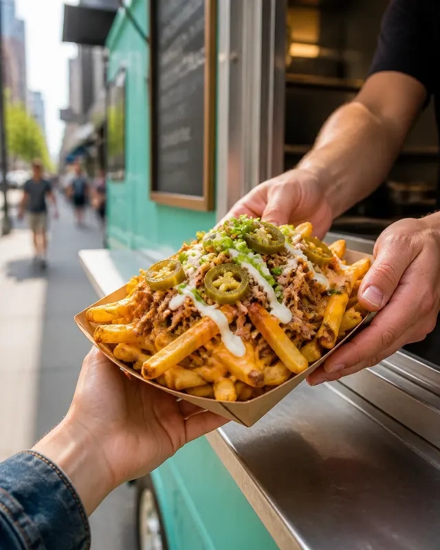 Urban Food Truck Loaded Fries