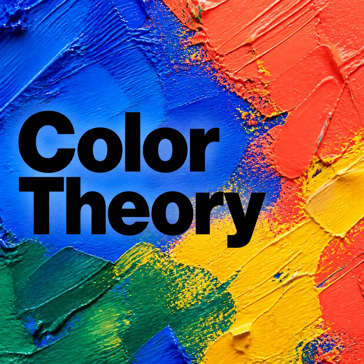 Vibrant Paint Texture Podcast Cover