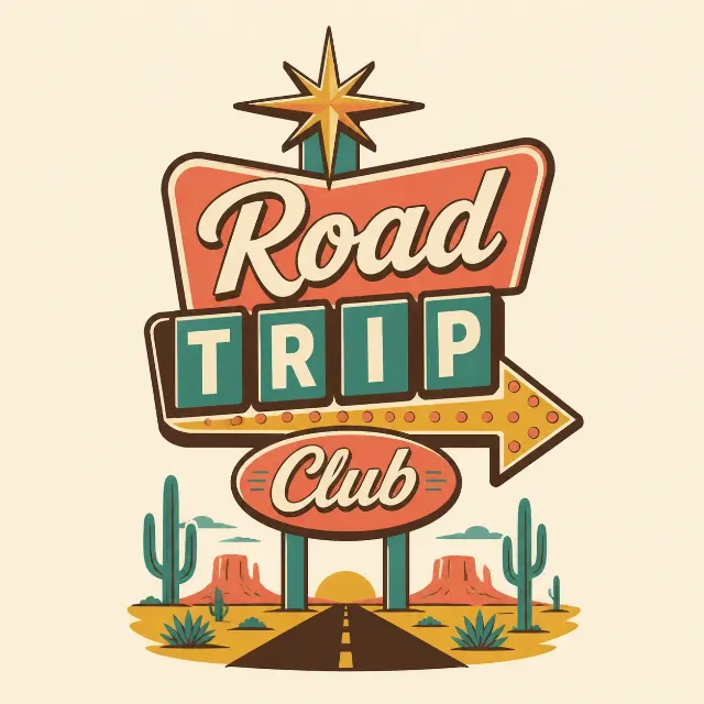 Vintage Motel Sign Road Trip T-Shirt Design