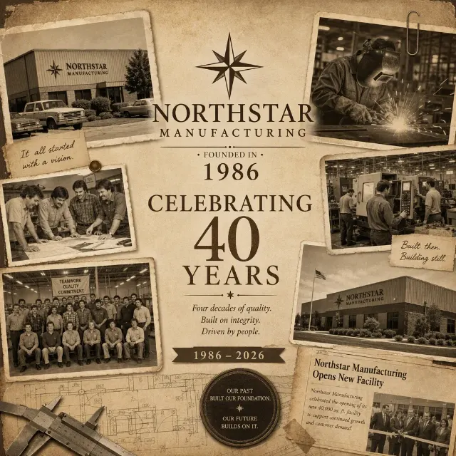 Vintage Sepia Company Anniversary LinkedIn Post