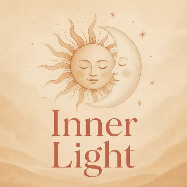 Warm Beige Spirituality Podcast Cover