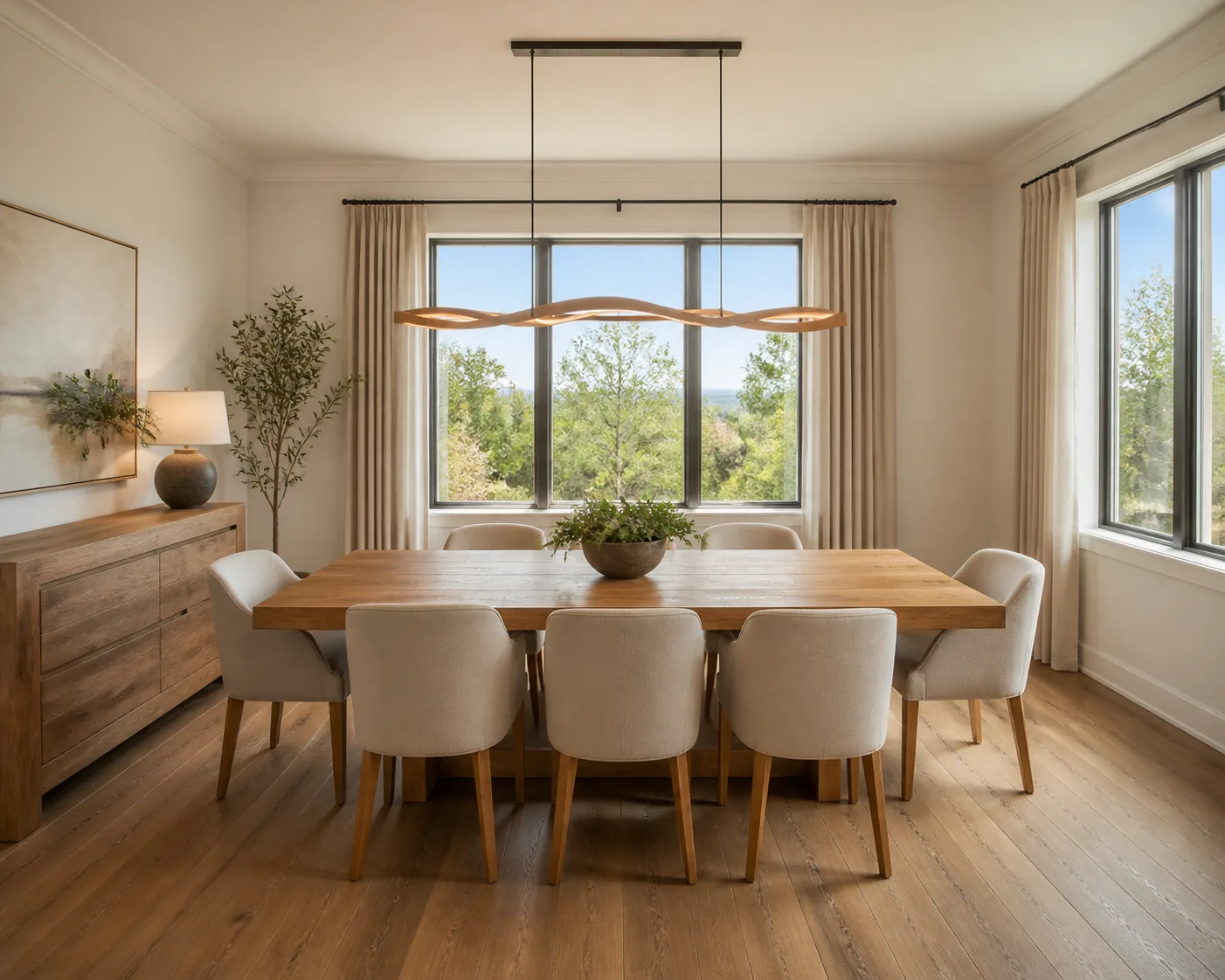 Warm Daylight Dining Room Listing Photo