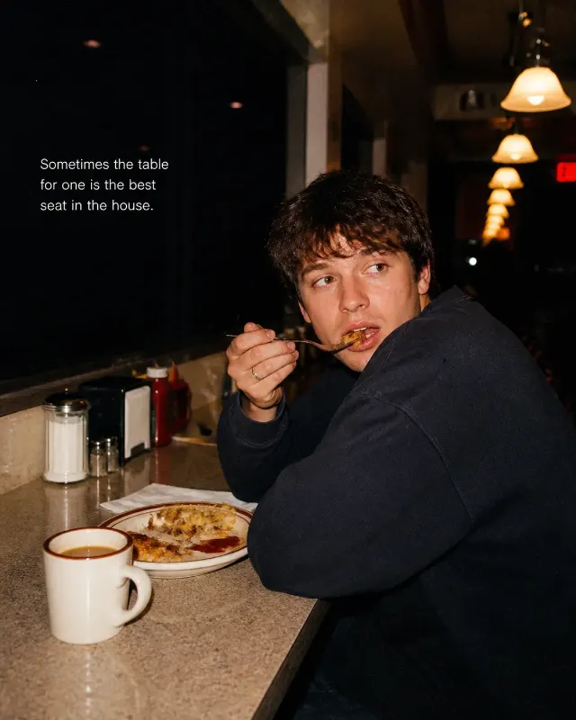 Warm Flash Diner Quote Photo
