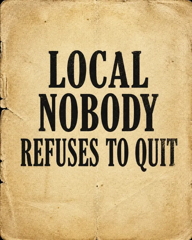 Yellowed Newspaper Headline Graphic