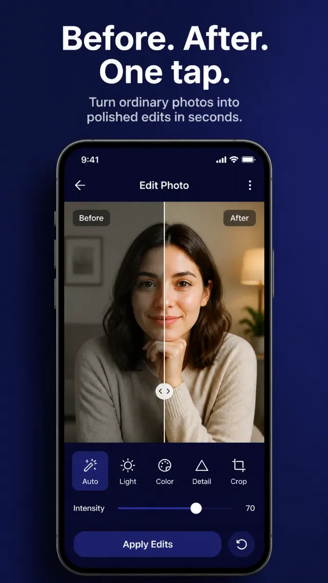 Before And After Photo Editor Screenshot