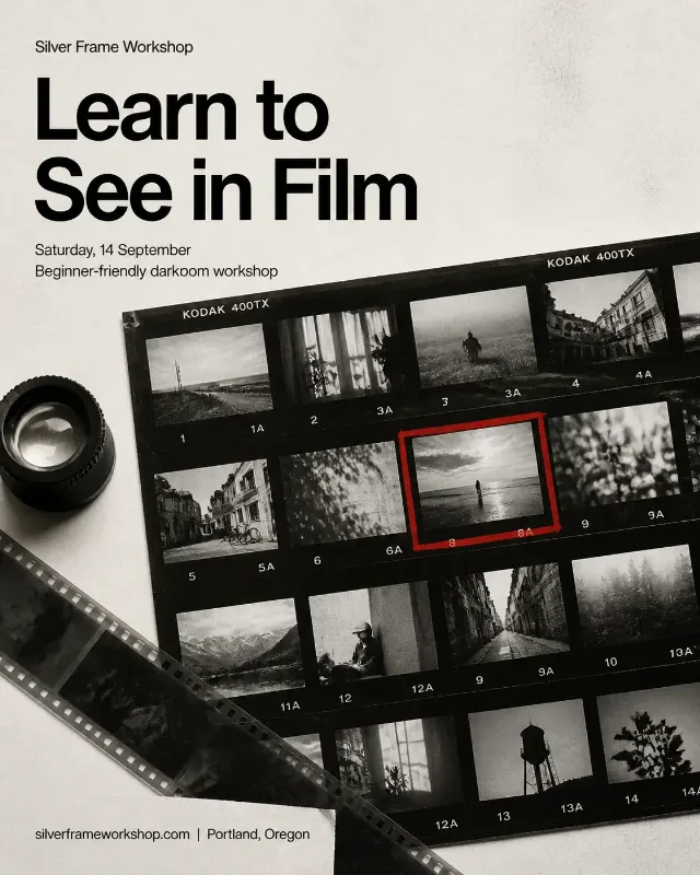 Black And White Film Workshop Instagram Post