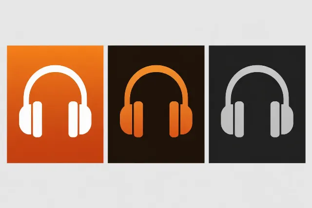 Burnt Orange Podcast App Icon