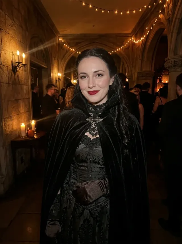 Candlelit Gothic Vampire Costume Photo