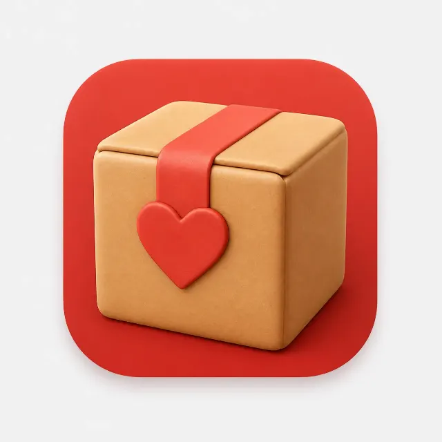 Clay 3D Moving Company App Icon