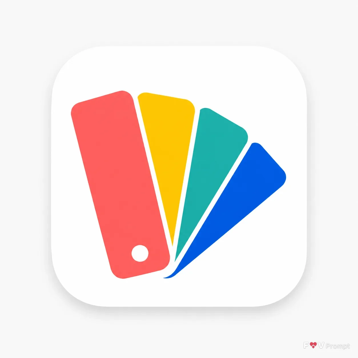 Color Palette Paint Swatch App Icon