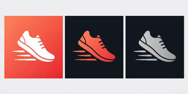 Coral Running Tracker App Icon