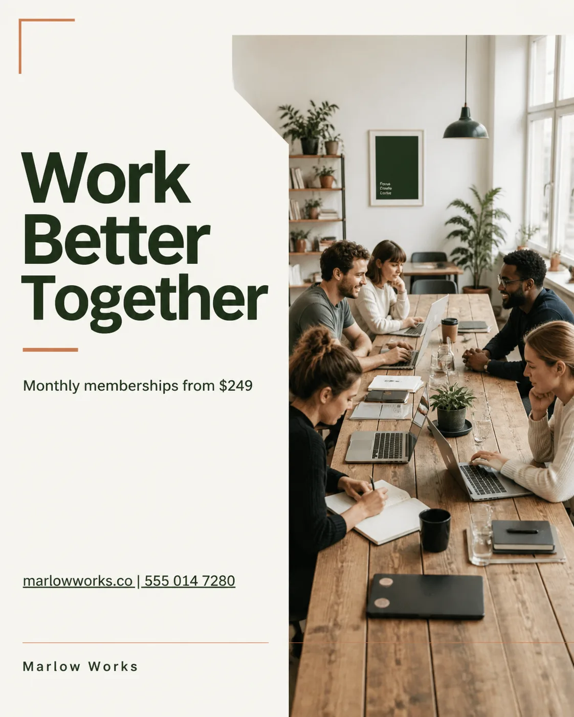 Coworking Space Membership Instagram Post