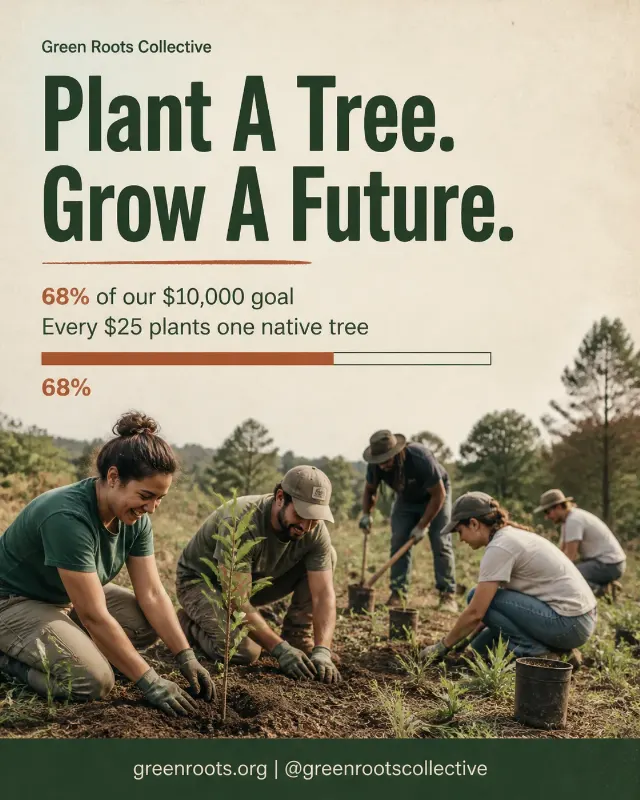 Documentary Tree Planting Fundraiser Post