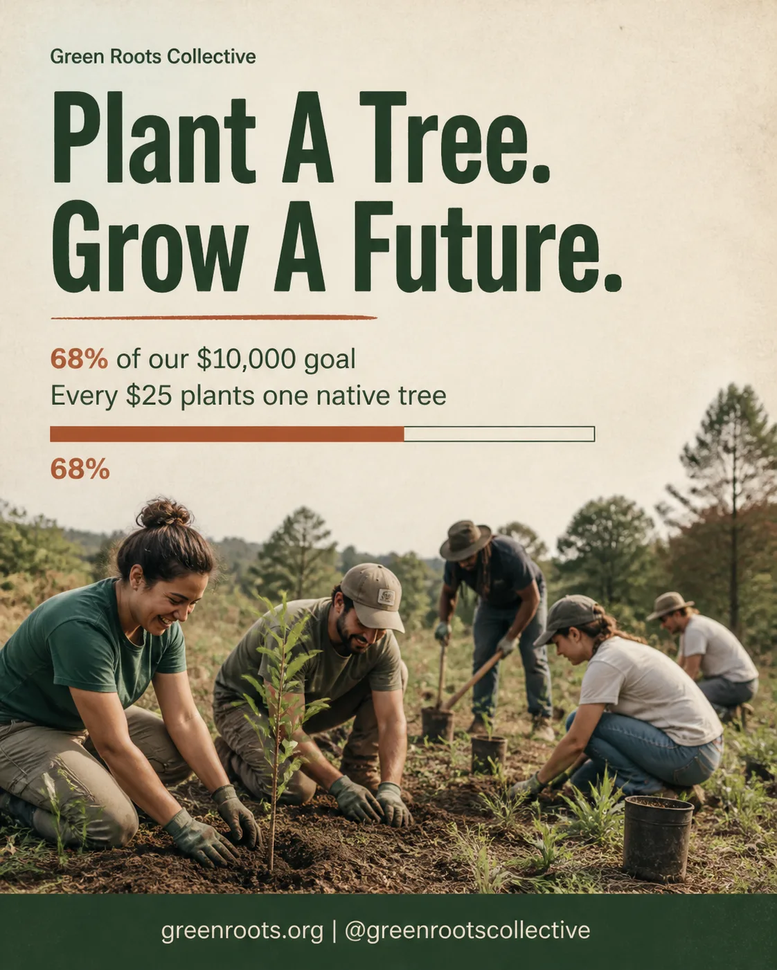 Documentary Tree Planting Fundraiser Post