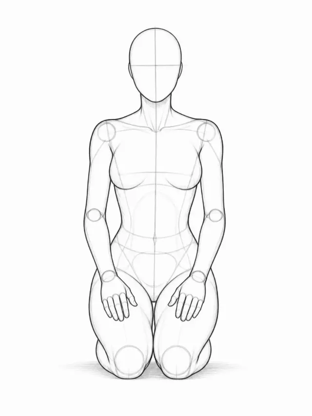 Female Heels Sitting Pose Reference