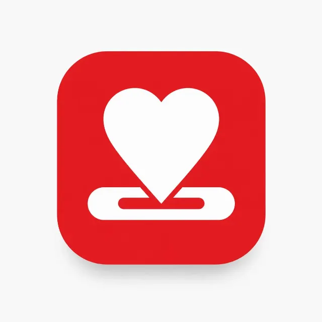 Flat Charity Donation App Icon